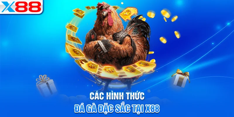 Các hình thức đá gà hấp dẫn tại X88