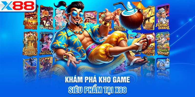 Kho game vô cùng đa dạng tại X88